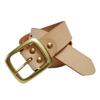ALVYNG 1 1/2" (38 mm) Heavy Duty Solid Brass Single Prong Belt Buckle For Leather Belt With Gift Box (Rectangle 03) view 1
