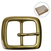 ALVYNG 1 1/2" (38 mm) Heavy Duty Solid Brass Single Prong Belt Buckle For Leather Belt With Gift Box (Rectangle 03) view 2