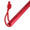 Aexit 10pcs 7" Home hardware Length Aluminum Alloy Tri-Beam Tent Stakes Red w Reflective Pull Cord Model:79as392qo229 view 3