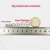 18 Gauge Hoop Nose Rings for Women Men Rainbow Nose Ring Hoop Surgical Steel Nose Hoop Hypoallergenic Body Piercing Rings for Septum Cartilage Helix Conch Rook Tragus Lobe Lip 18g Hoops 11mm Nose Hoop view 4