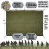 MEDALS OF AMERICA EST. 1976 Military Gear Blanket Poncho Liners Woobie Emergency Blanket - Military Surplus Cold Weather Camping and Hunting Woobie Blanket (OD Green) view 4