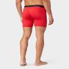 32 Degrees Mens Active Mesh Boxer Brief, Fire Engine, Small view 2