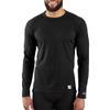 Carhartt Men's MBL113 Base Force Midweight Base Layer Classic Crew - XX-Large - Black view 3