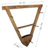 Rush Creek Creations | Wall Mounted Bow and Arrow Display Rack for Hunting & Archery Accessories | Real Tree 3-Bow Holder & 12-Arrow Storage | Handcrafted Small Bows & Big Bow Hanger w/Arrow Holders view 3