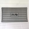 JZ Boat Helm Station Pad EVA Grey Teak Decking with SeaRay Logo 16" x 39" x 1/2" view 1