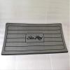 JZ Boat Helm Station Pad EVA Grey Teak Decking with SeaRay Logo 16" x 39" x 1/2" view 2