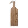 PICNIC TIME NCAA Iowa State Cyclones Artisan 24" Acacia Charcuterie Board with Raw Wood Edge, Cheese Board, Serving Platter, (Acacia Wood) view 1