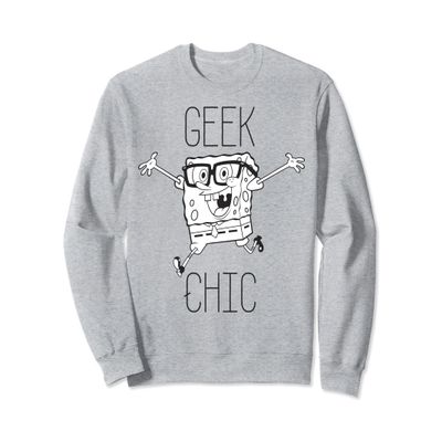 SpongeBob SquarePants Geek Chic Glasses Sweatshirt Sweatshirt