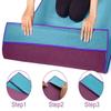 Heathyoga Hot Yoga Towel Non Slip, Microfiber Non Slip Yoga Mat Towel, Exclusive Corner Pockets Design, Dual-Grip, Sweat Absorbent, Perfect for Hot Yoga, Bikram, Pilates and Yoga Mats view 4