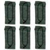GUGULUZA Extra-Thick Gun Socks for Pistols, Pistol Sock for Handgun, 6 Pack Knit Silicone Treated Handgun Sleeve for Revolver, Drawstring Closure, Anti-Rust (Green) view 4