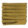 GUGULUZA Extra-Thick Gun Socks for Pistols, Pistol Sock for Handgun, 6 Pack Knit Silicone Treated Handgun Sleeve for Revolver, Drawstring Closure, Anti-Rust (Tan) view 1