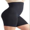 Essentials by Tummy Tank Womens Seamless Waist Shaping Short Thigh Shapewear, Black, Large-X-Large US view 2