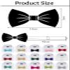 WedDecor Formal Neck Bow Tie Satin Butterfly Stylish Collectible Colour Fashion view 2