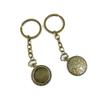 1 Items Keychain Keyring Key Tags Chains Rings Jewelry Bag Charms D9KS7 Pocket Watch Cover view 1