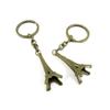 1 Items Keychain Keyring Key Tags Chains Rings Jewelry Bag Charms B7FV3 Paris Eiffel Tower view 1