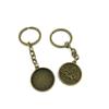 1 Items Keychain Keyring Key Tags Chains Rings Jewelry Bag Charms S2GK4 Virgo Cabochon Blank Tag view 1