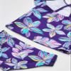 Kanu Surf girls Charlotte Flounce Tankini Beach Sport 2-piece Two Piece Swimsuit, Charlotte Purple Floral, 4T US view 4