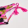 Kanu Surf Girls' Willow V-Neck Bikini Beach Sport 2-Piece Swimsuits, Erin Pink Camo, 3T view 4