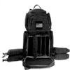 NiceAndGreat Tactical Lockable Range Backpack with 5 Pouches & Free USA Flag Patch Black view 1