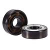 Ochoos 16pcs Ceramic Swiss BSB 608 8227mm ABEC-11 Hybrid 6 White ZrO2 Balls Skateboard Bearing Skating Inline Roller Skate Wheels 608 - (Length: 16 Pcs) view 2