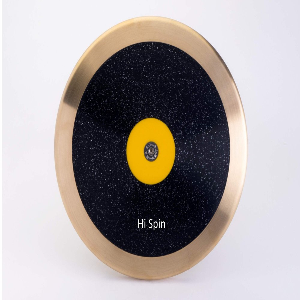 Women Men and high School Girls Advanced Skill Level 1k Track & Field Discus. 88% Brass Rim Weight Distance Rated 190 feet. Quality Backed 2 Year Warranty.