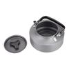 Dilwe Camping Kettle, 1.1L Portable Camping Coffee Tea Pot Outdoor Hiking Kettle for Outdoor Hiking Kitchen Use (Black) view 2