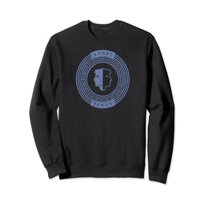 Greek God Sweatshirt Janus Choose It Double Face Future Past