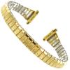 10-13mm Milano Gold Stainless Steel Ladies Expansion Watch Band Reg 1740/37 view 2