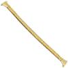 10-13mm Milano Gold Stainless Steel Ladies Expansion Watch Band Reg 1740/37 view 3