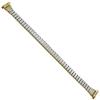 10-13mm Milano Gold Stainless Steel Ladies Expansion Watch Band Reg 1740/37 view 4