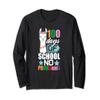 100th Day Of School Long Sleeve No Prob Llama Funny Kids view 1