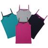 Buyless Fashion Girls Tank Tops - Sleeveless Cami Tanks Cotton Undershirts for Dance Gymnastics, Kids & Toddler Size (4 Pack) - TW14-GAST-9-10 view 1