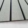 JZ 35" 94" Boat EVA Teak Decking with Beveled Edge Light Grey with Black Stripes view 4