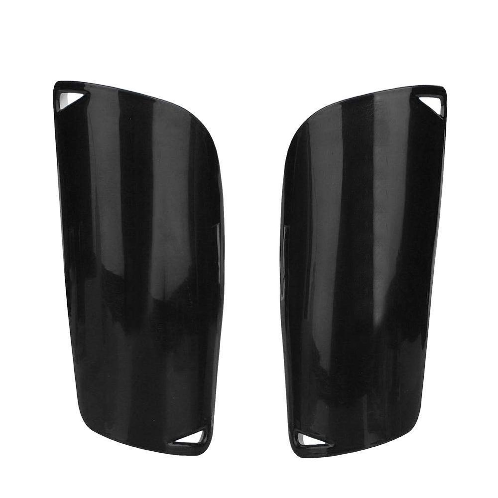 Soccer Shin Guards, Adult Youth Kids Children Sports Shin Pads Comprehensive for Your Leg, Soccer Ball Shin Guards Breathable Legs Protector (1 Pair)(M-Black)