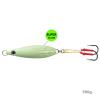 500g Super Glow Fishing Flat Fall Vertical Trolling Jig with Two Assist Hooks - Fish WOW! view 2