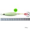 500g Super Glow Fishing Flat Fall Vertical Trolling Jig with Two Assist Hooks - Fish WOW! view 3