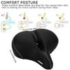 DAWAY C30 Large Wide Bike Seat - Most Comfortable Oversized Bicycle Saddle for Peloton, Mountain, Road, Cruiser, Stationary, Exercise Bikes - Soft Foam Padded Saddle for Men, Women & Seniors Gift view 2