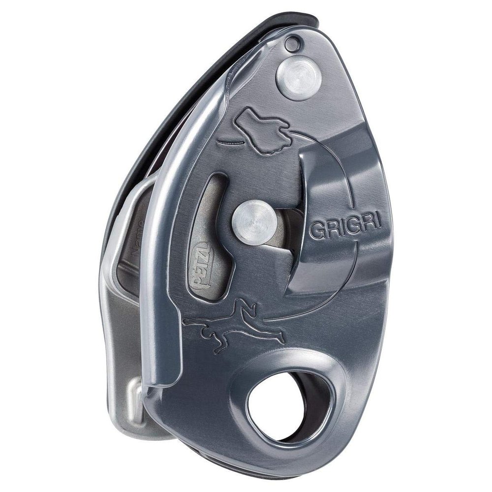 PETZL GriGri 2019 Climbing Belay Device - Gray