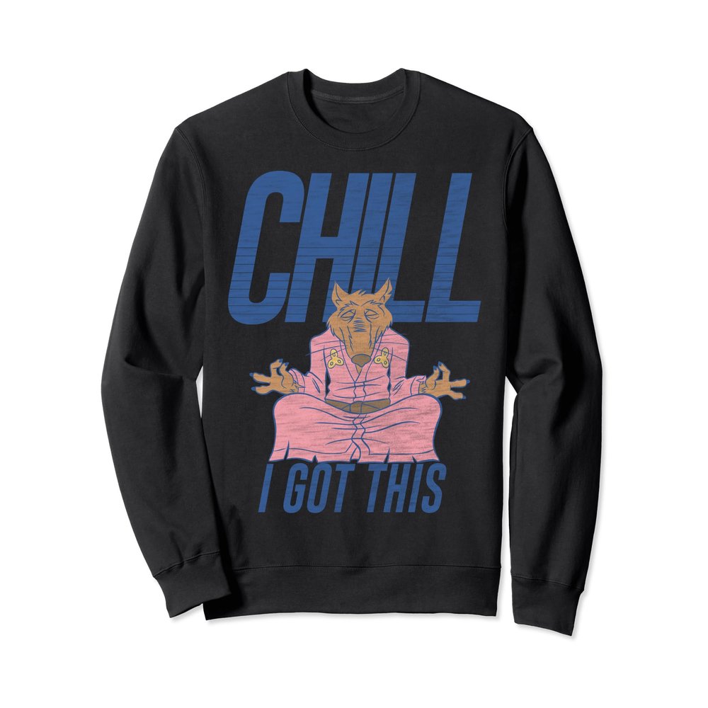 Teenage Mutant Ninja Turtles Chill Master Splinter Fleece Sweatshirt