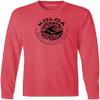 Koloa Circle Wave Vintage Pigment Dyed Long Sleeve Tee-Poppy/b-XL view 1