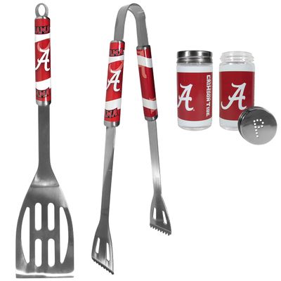 NCAA Siskiyou Sports Fan Shop Alabama Crimson Tide 2pc BBQ Set with Tailgate Salt & Pepper Shakers One Size Team Color
