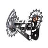 KCNC SXX1 Mountain MTB Bicycle Bike Rear Derailleur Oversized Pulley Wheel System Cage OSPW for Sram Eagle XX1 X01 GX NX Mechanical 12 Speed use (Black) view 1