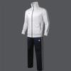 MOOTO Taekwondo Evan Training Set(Jacket+Pants) Korea TKD MMA Martial Arts Kick Boxing Team Uniform (4) Ivory & Navy, 150(Height: 150~159 cm)(58.7~62.6 inch) view 2