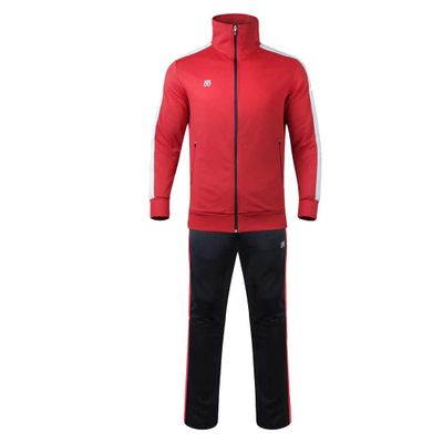 MOOTO Taekwondo Evan Training Set(Jacket+Pants) Korea TKD MMA Martial Arts Kick Boxing Team Uniform (3) Red & Navy, 160(Height: 160~169 cm)(62.6~66.5 inch)