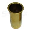 SeaLux Marine 1.25 D x 3" L Brass Drain Tube for TRANSOM MOTORWELL, LIVEWELL, Baitwell (1.25" x 3" L) view 1