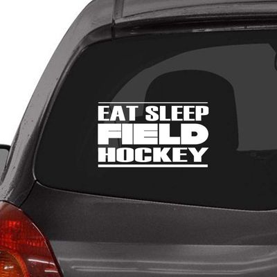 Custom Brother - EAT Sleep Field Hockey Car Laptop Wall Sticker b33