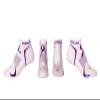 Cancer Awareness Kicking Cancer's A$$ Made in the USA (white purple, 9-11) view 1