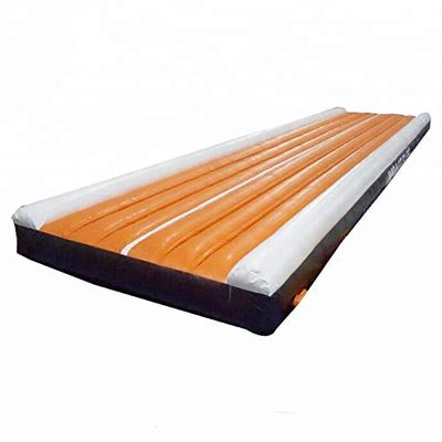 Foammaker Tumble Track Inflatable Air Mat for Gymnastics -10 ft Width 20 in Height PVC Material