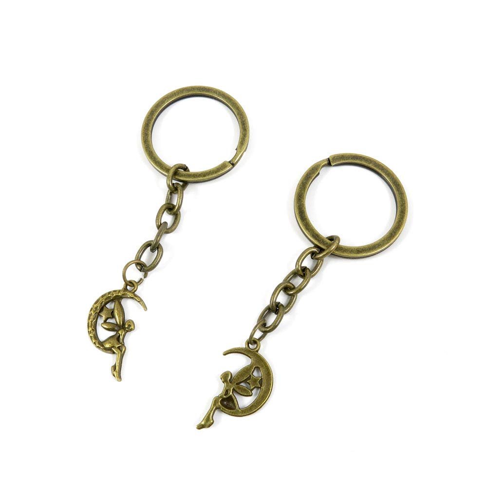 1 Items Keychain Keyring Key Tags Chains Rings Jewelry Bag Charms K4QP8 Elf Angel Fairy