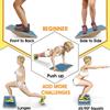 Yes4All Professional Rocker Balance Board, Wobble Board for Adults Anti-Slip| 17.5 Rocker Board, Standing Desk Core Strength Wooden Balance Board view 3